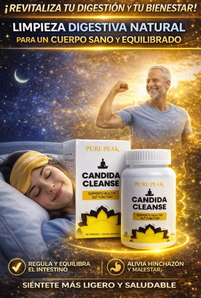 CANDIDA CLEANSE - LIMPIEZA DIGESTIVA NATURAL