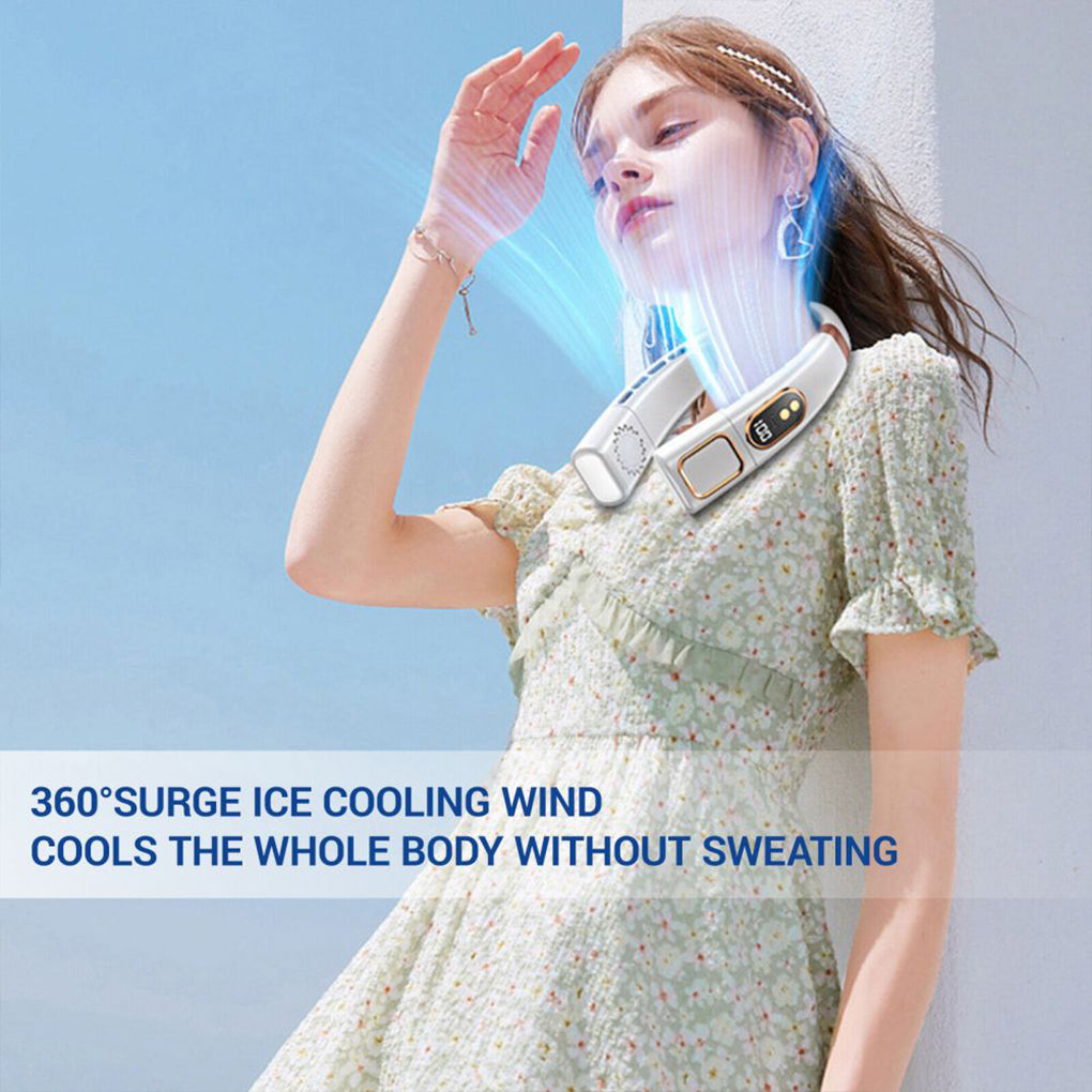 VENTILADOR DE CUELLO CON LUZ LED