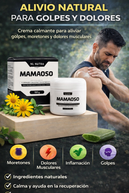 MAMAOSO EN CREMA CON REGISTRO SANITARIO