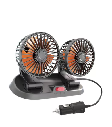 VENTILADOR DOBLE PARA CARRO