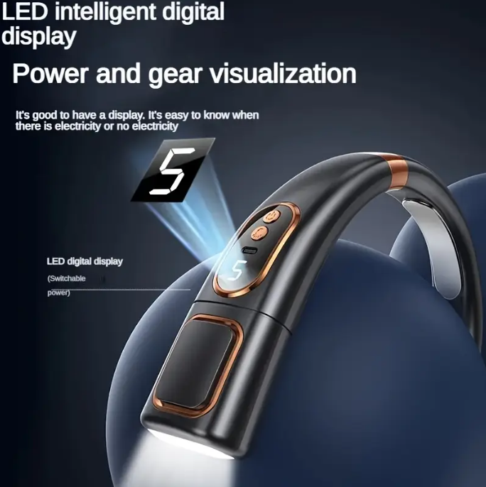 VENTILADOR DE CUELLO CON LUZ LED