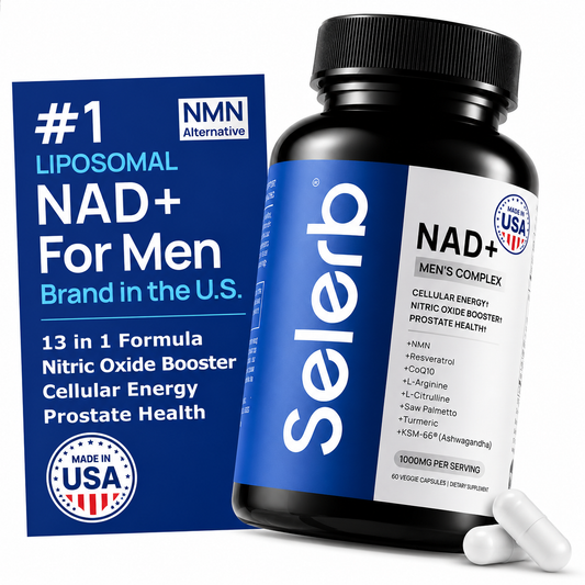 NAD+ FOR MEN 14 EN 1 | ENERGÍA, RENDIMIENTO Y VITALIDAD MASCULINA
