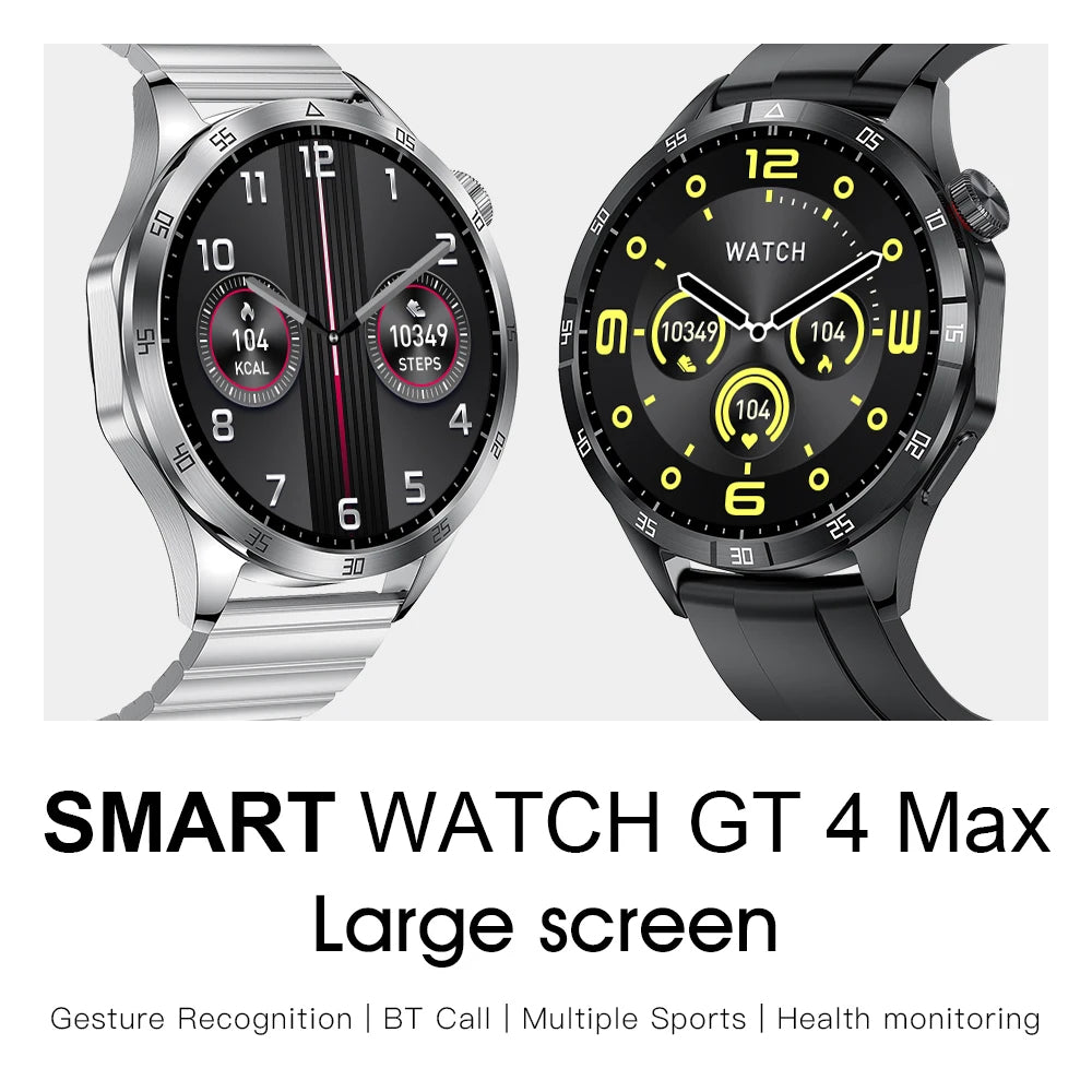 SMARTWATCH GT4 MAX + DOS CORREAS