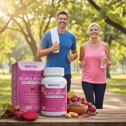 REMOLACHA 1300mg El Soporte Vascular y Energético