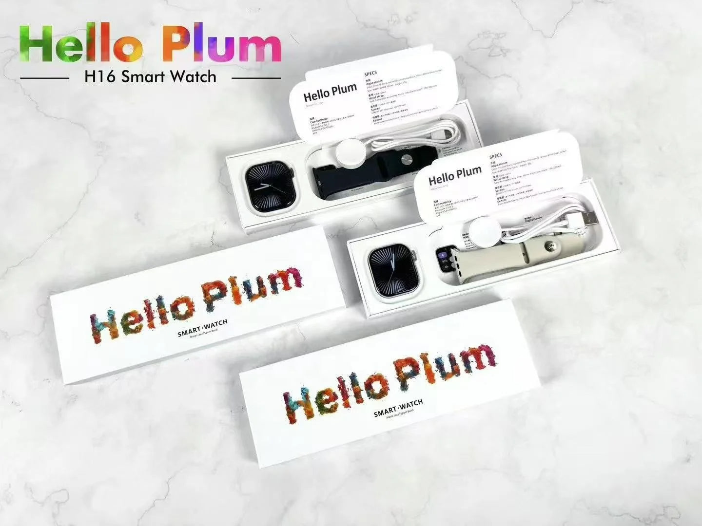 SMARTWATCH HELLO PLUM H16 PRO