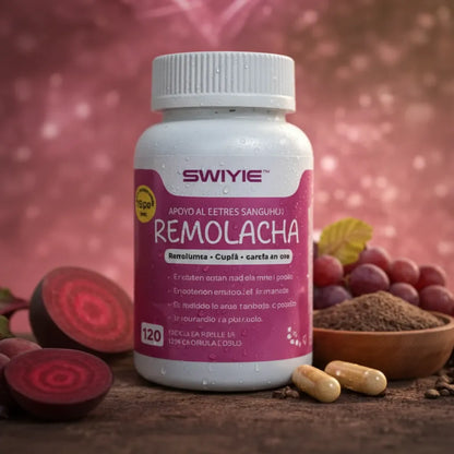 REMOLACHA 1300mg El Soporte Vascular y Energético