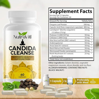 CANDIDA CLEANSE - LIMPIEZA DIGESTIVA NATURAL