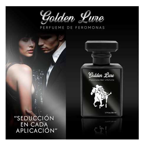 GOLDEN LURE - PERFUME CON FEROMONAS PARA HOMBRES