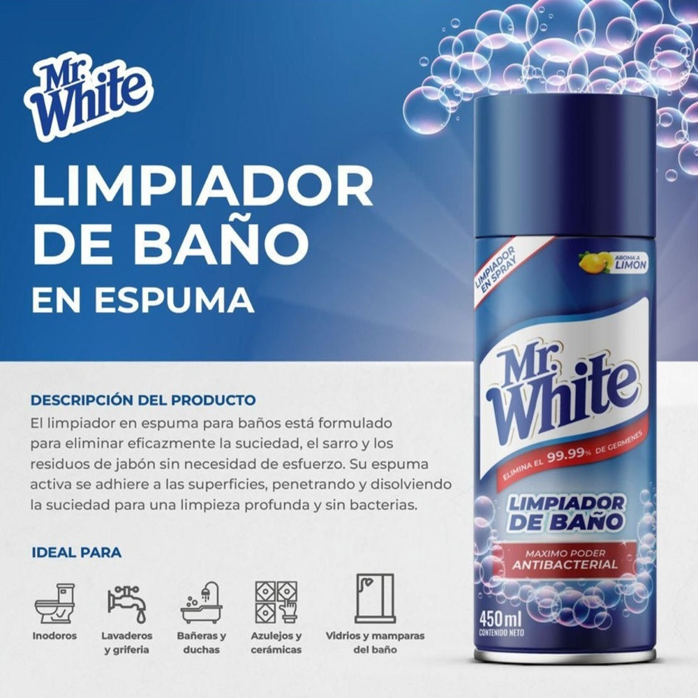 Limpiador de Baño Mr. White