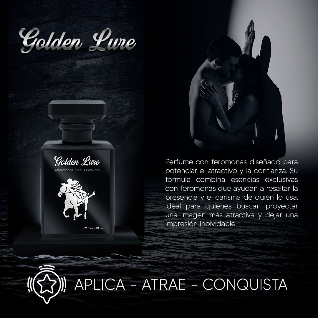 GOLDEN LURE - PERFUME CON FEROMONAS PARA HOMBRES