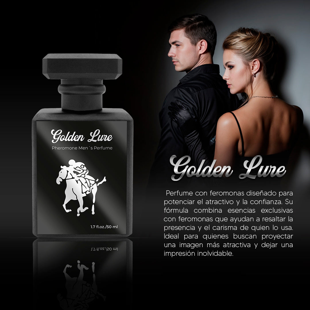 GOLDEN LURE - PERFUME CON FEROMONAS PARA HOMBRES