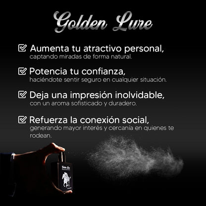GOLDEN LURE - PERFUME CON FEROMONAS PARA HOMBRES