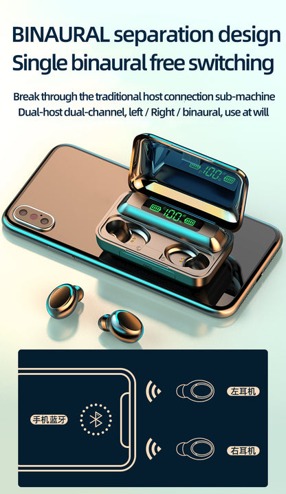 AUDIFONO TACTILES F9 -V5.3-TWS