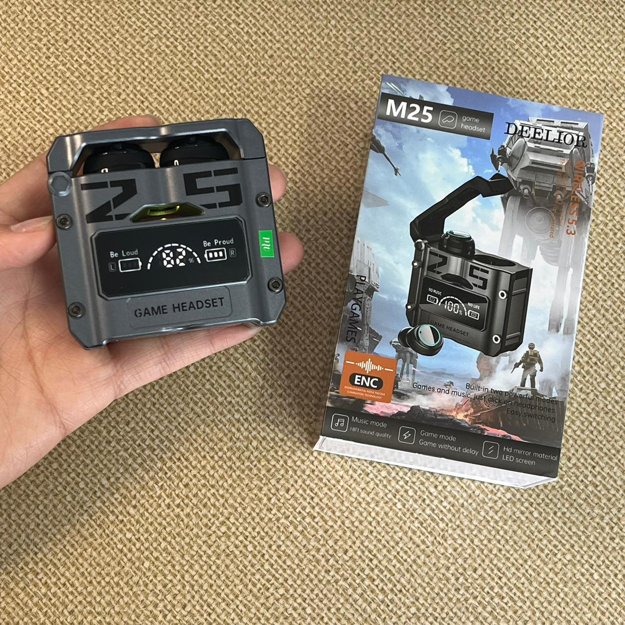 AUDIFONO TACTILES M25 GAMER