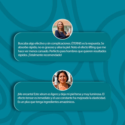 ÉTERNIS SERUM X 30 ML EFECTO TENSOR INMEDIATO