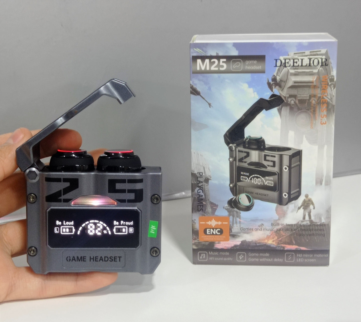 AUDIFONO TACTILES M25 GAMER