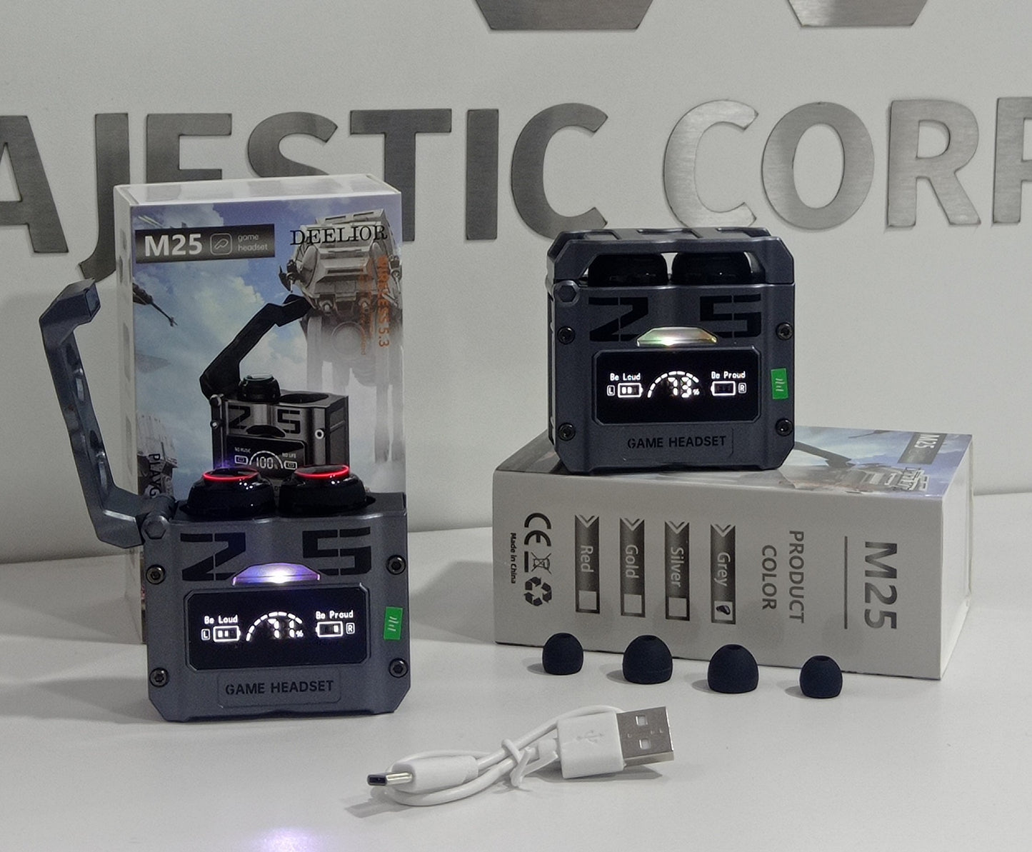 AUDIFONO TACTILES M25 GAMER