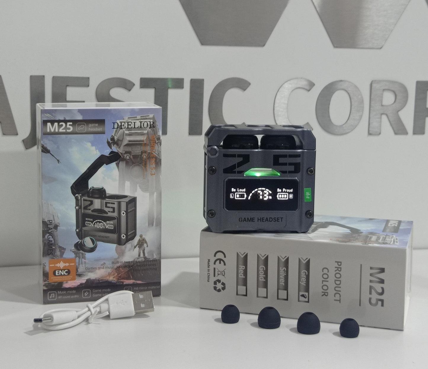 AUDIFONO TACTILES M25 GAMER