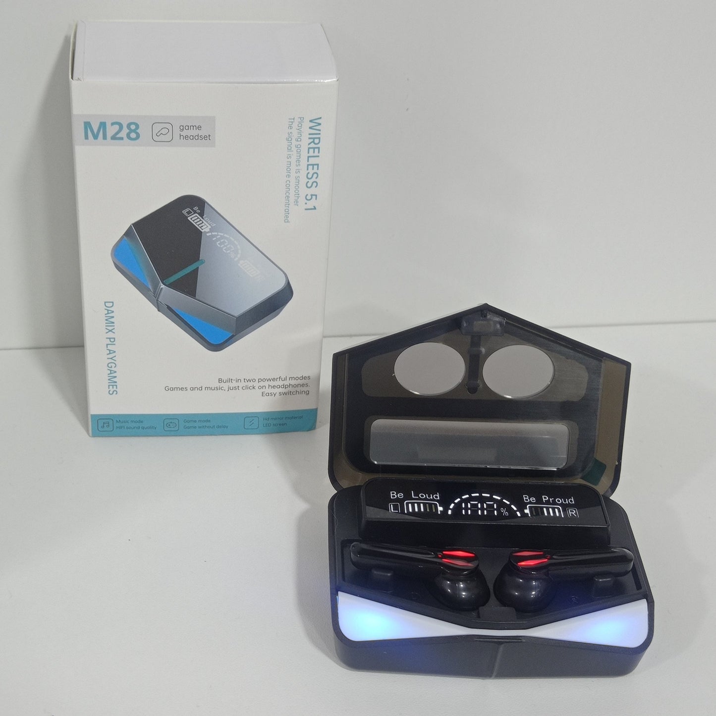 AUDIFONO TÁCTIL M28 GAMER