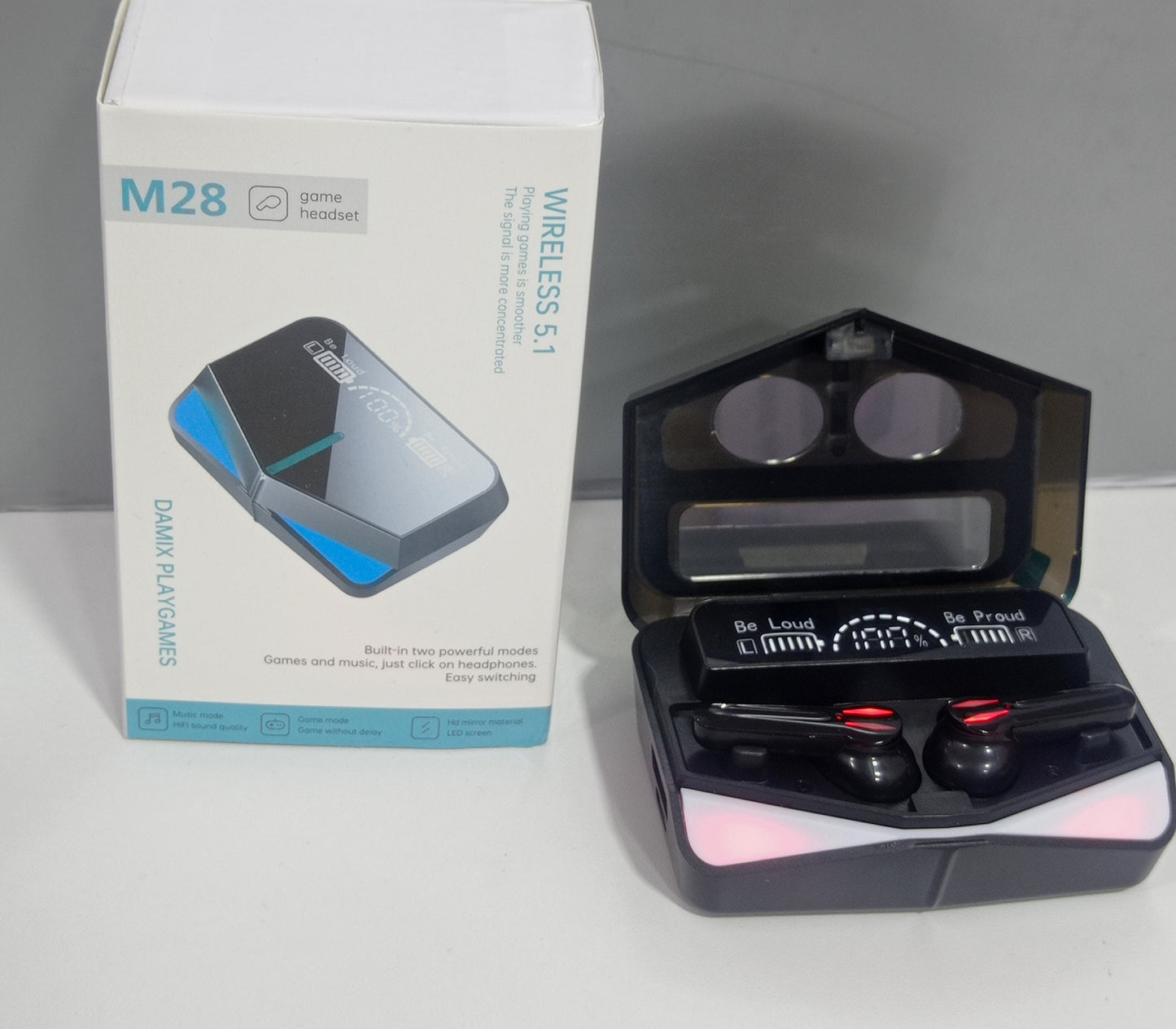 AUDIFONO TÁCTIL M28 GAMER