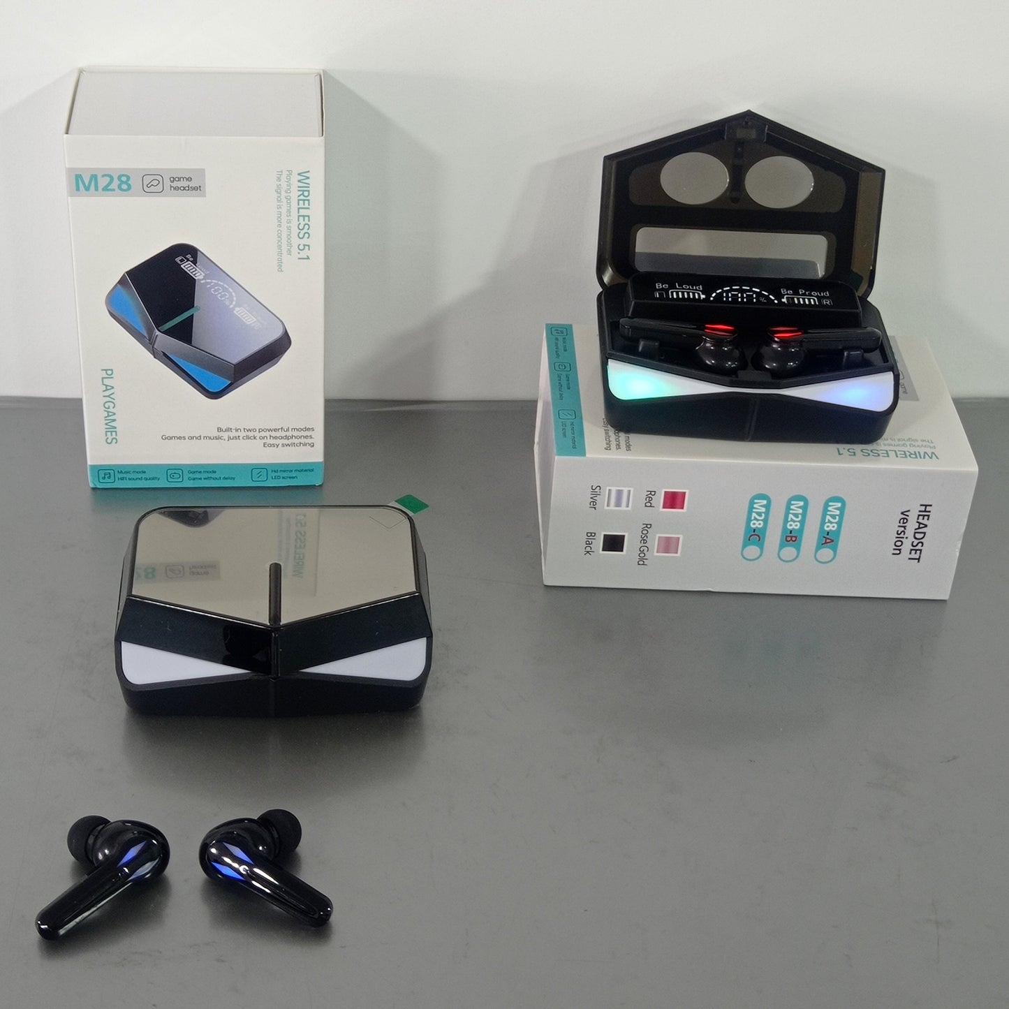 AUDIFONO TÁCTIL M28 GAMER