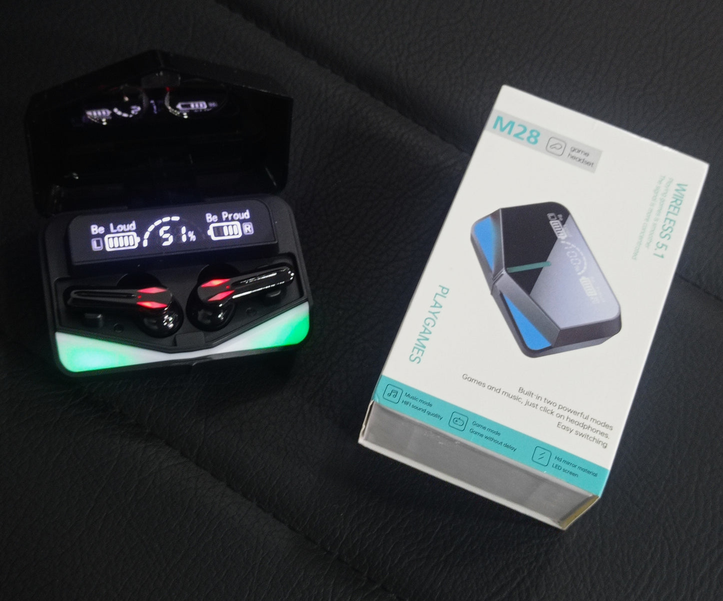 AUDIFONO TÁCTIL M28 GAMER