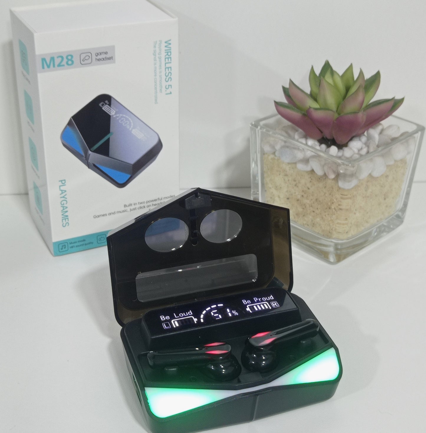 AUDIFONO TÁCTIL M28 GAMER