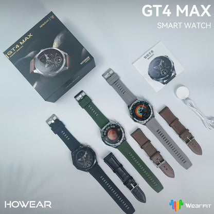 SMARTWATCH GT4 MAX + DOS CORREAS