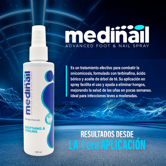 MEDINAIL - SPRAY PARA HONGOS DE PIEL