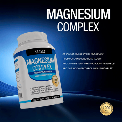 MAGNESIUM COMPLEX 90 CAPSULAS -BIENESTAR CARDIOVASCULAR Y NEUROLÓGICO