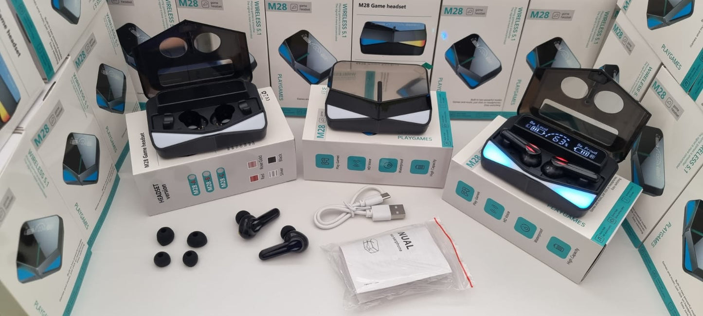 AUDIFONO TÁCTIL M28 GAMER