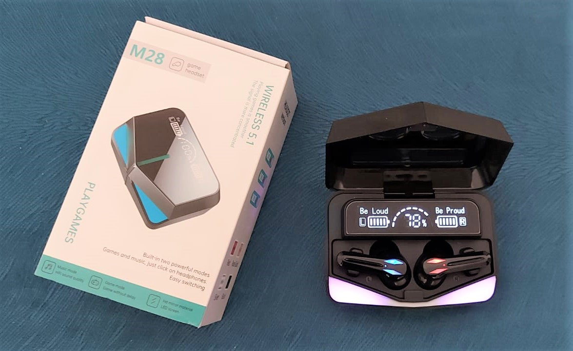 AUDIFONO TÁCTIL M28 GAMER