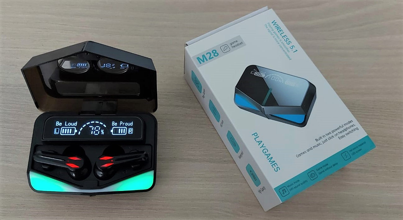 AUDIFONO TÁCTIL M28 GAMER