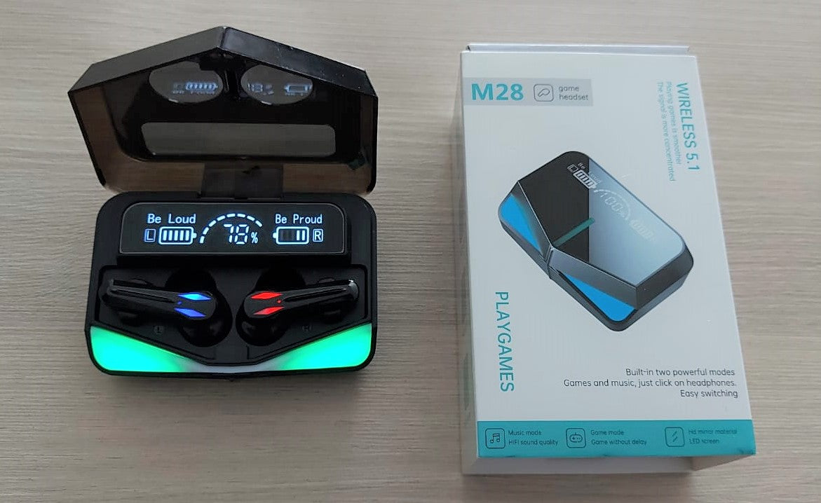 AUDIFONO TÁCTIL M28 GAMER