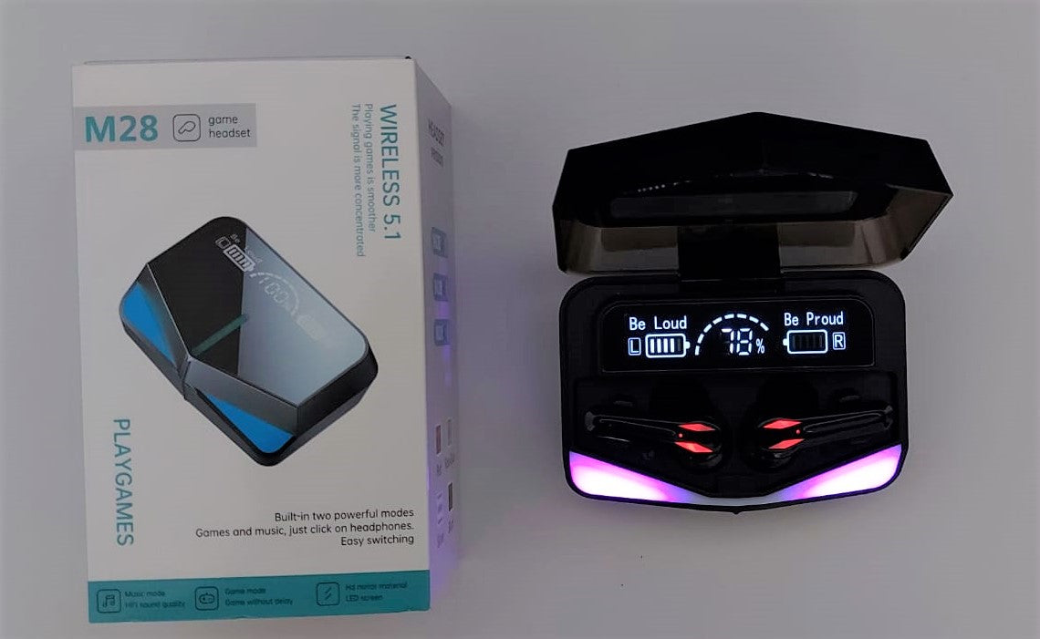 AUDIFONO TÁCTIL M28 GAMER