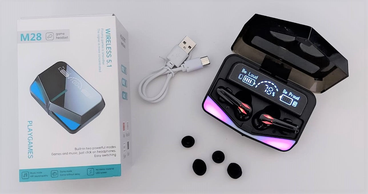 AUDIFONO TÁCTIL M28 GAMER