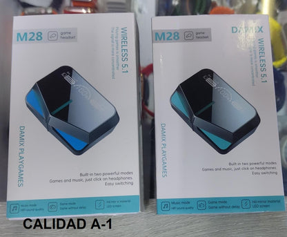 AUDIFONO TÁCTIL M28 GAMER