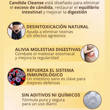 CANDIDA CLEANSE - LIMPIEZA DIGESTIVA NATURAL