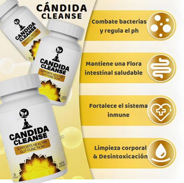 CANDIDA CLEANSE - LIMPIEZA DIGESTIVA NATURAL