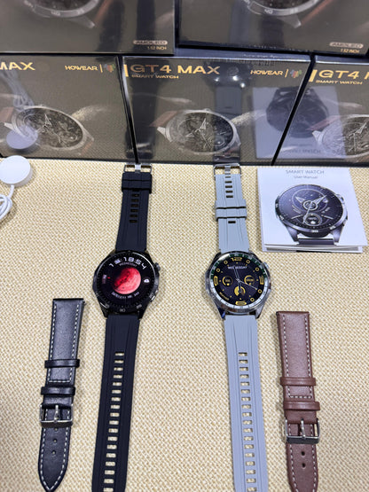 SMARTWATCH GT4 MAX + DOS CORREAS