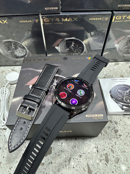 SMARTWATCH GT4 MAX + DOS CORREAS