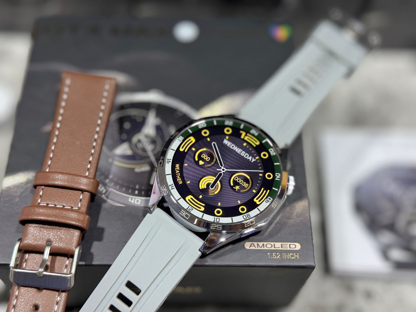 SMARTWATCH GT4 MAX + DOS CORREAS