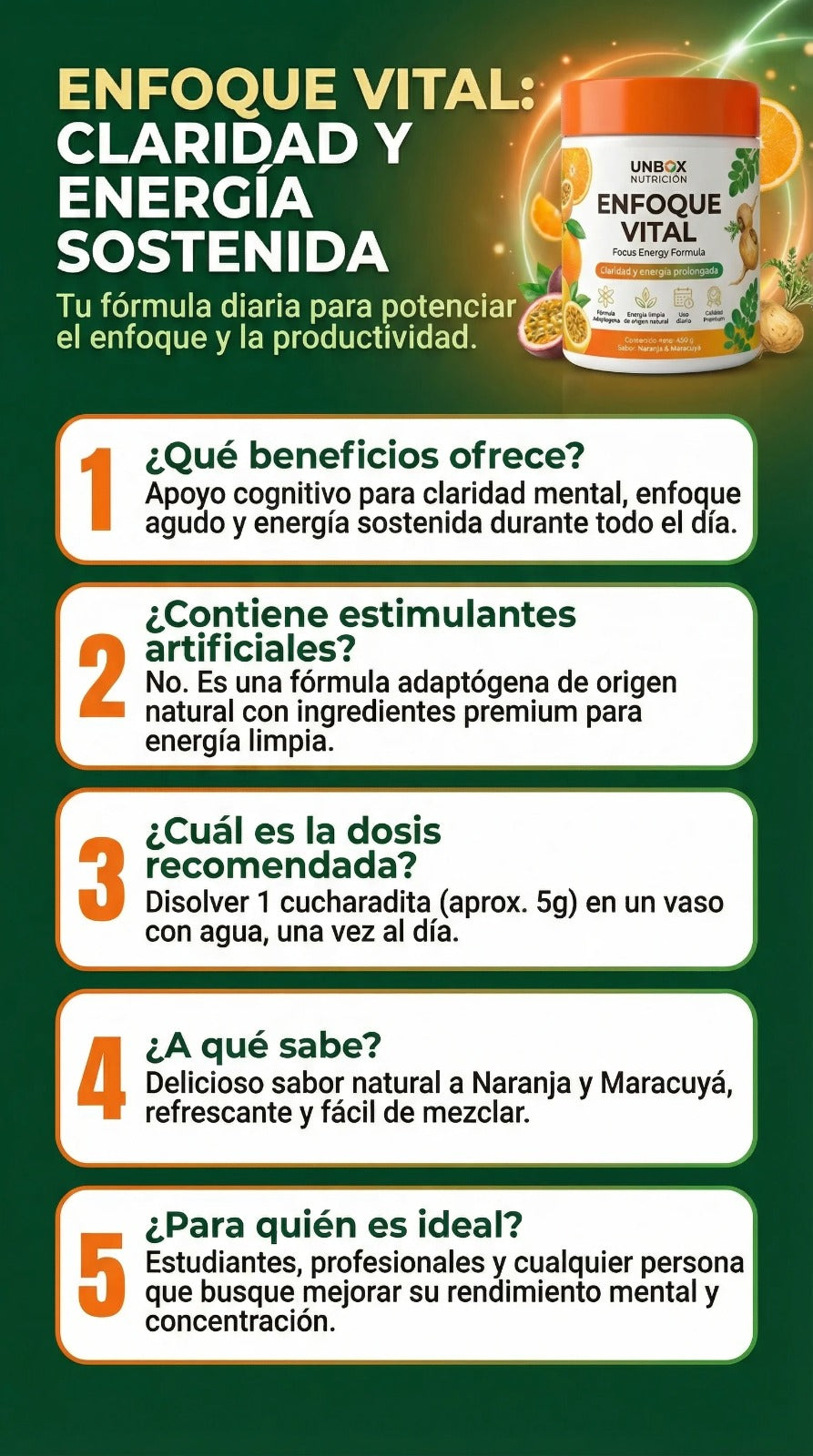 ENFOQUE VITAL - 30 DIAS DE ENERGIA