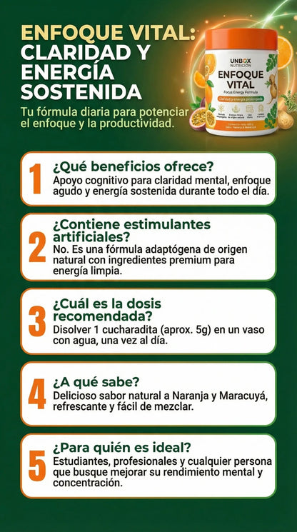 ENFOQUE VITAL - 30 DIAS DE ENERGIA