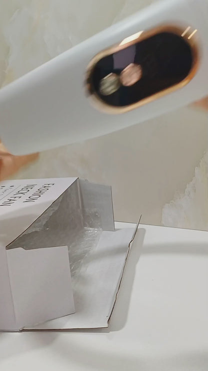 VENTILADOR DE CUELLO CON LUZ LED