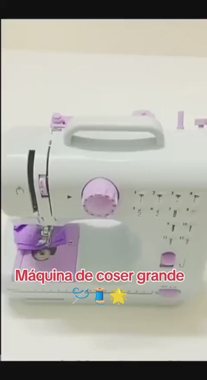 Máquina de Coser Portátil Multifunción – 12 Puntadas con Accesorios